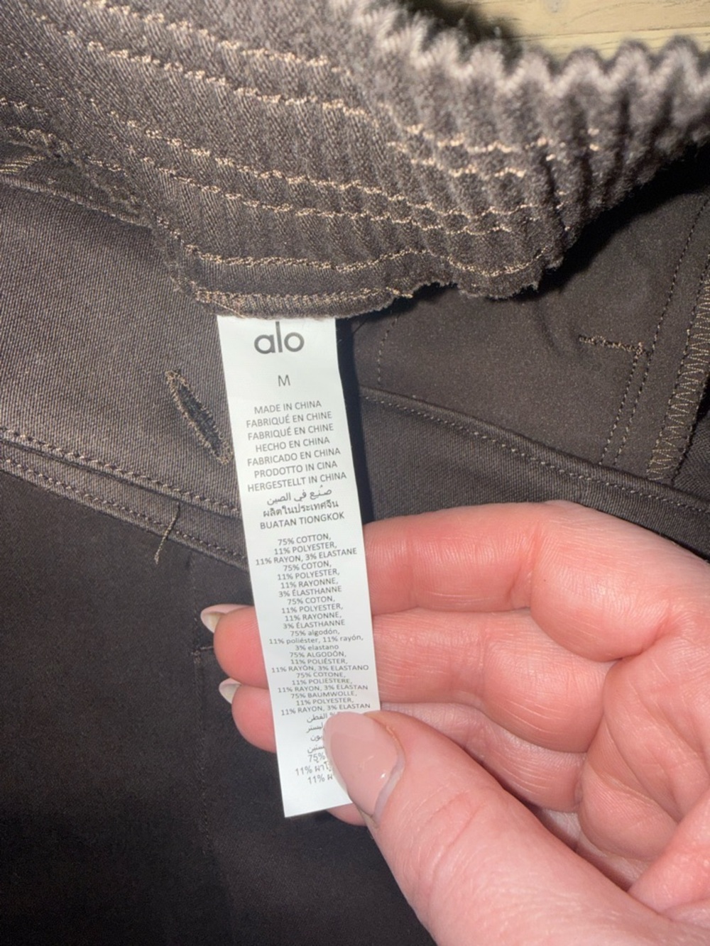 ALO Show Off Cargo Wide Leg Trousers - Picture 5 of 5